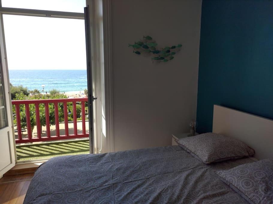 Appartement Le Sahel - Vue Imprenable Sur L'Ocean Біарріц Екстер'єр фото