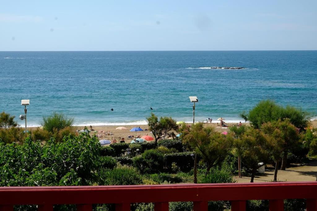 Appartement Le Sahel - Vue Imprenable Sur L'Ocean Біарріц Екстер'єр фото