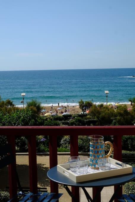 Appartement Le Sahel - Vue Imprenable Sur L'Ocean Біарріц Екстер'єр фото